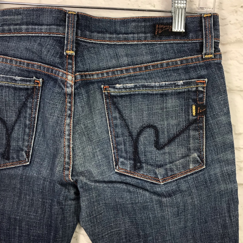 Citizens Of Humanity Kelly Low Waist Crop Cropped Lowrise Jeans Size 27 - Picture 4 of 8